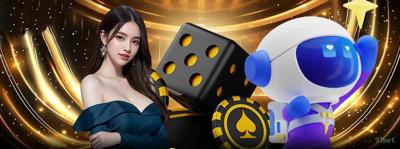 Imagem promocional da 97bet mostrando a plataforma e suas vantagens